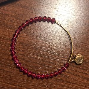 Purple beaded Alex and Ani